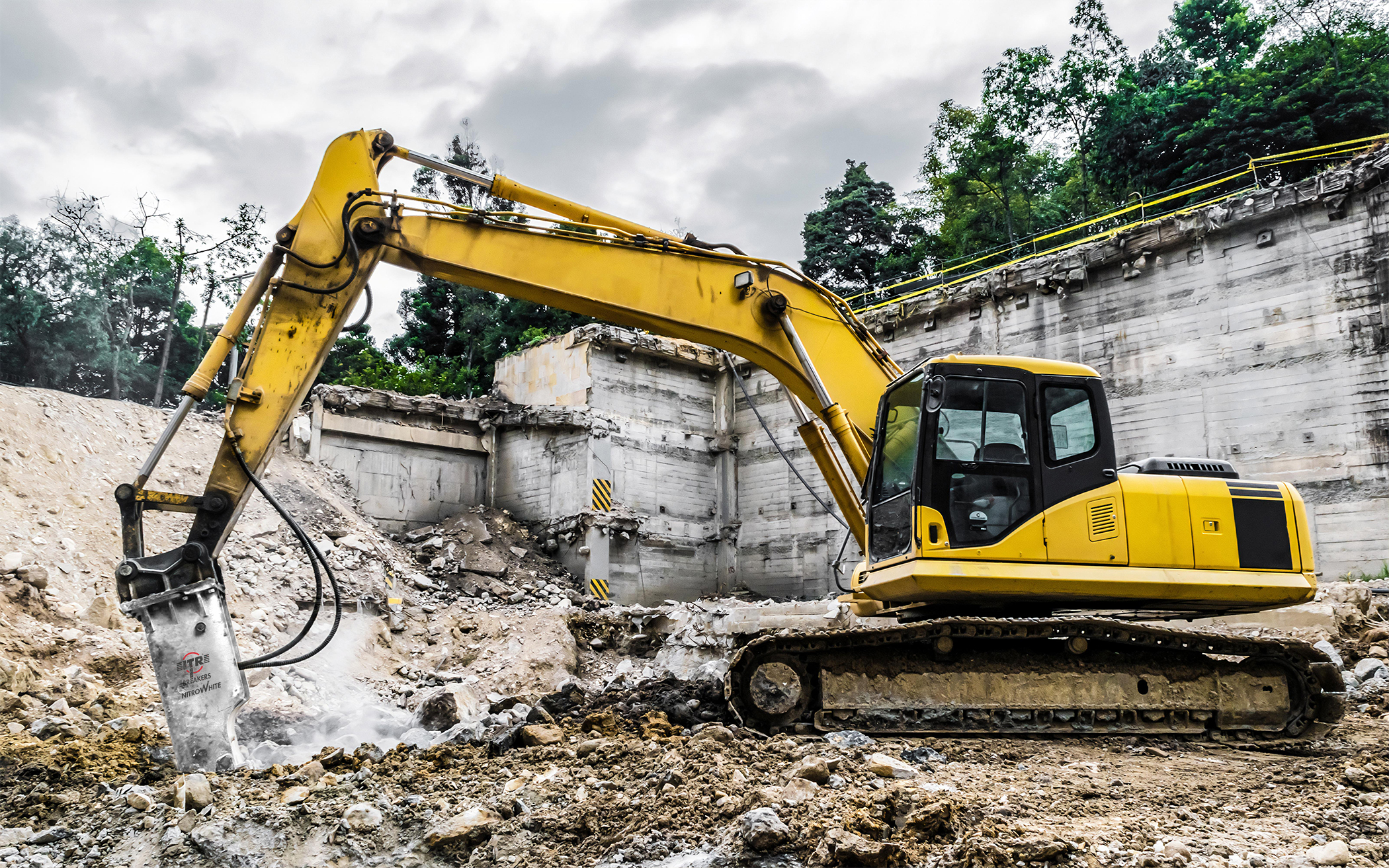 Hydraulic breakers: recommendations for use